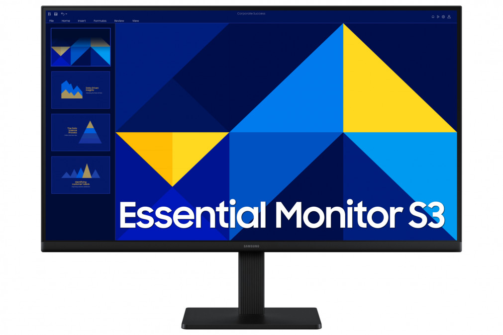 SAMSUNG IPS 100Hz monitor 27" S30GD, 1920x1080, 16:9, 250cd/m2, 5ms, HDMI/VGA PC
