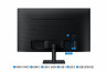 SAMSUNG Smart VA monitor 32" M7, 3840x2160, 16:9, 300cd/m2, 4ms, 2xHDMI/HDCP/3xUSB/USB-C/WiFi/Bluetooth, hangszóró thumbnail