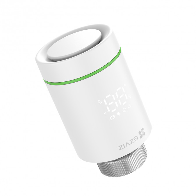 EZVIZ T55 intelligens radiátor termosztát 2 db + A3 Hub 1 db szett Otthon