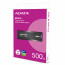 ADATA SSD Külső USB 3.2 500GB SC610, Fekete/Piros thumbnail
