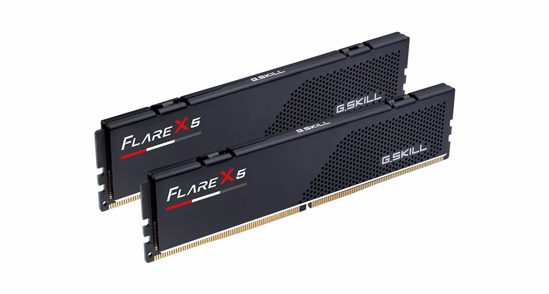 G.SKILL Memória DDR5 32GB 6000Mhz CL32 DIMM, 1.35V, Flare X5 AMD EXPO (Kit of 2) PC
