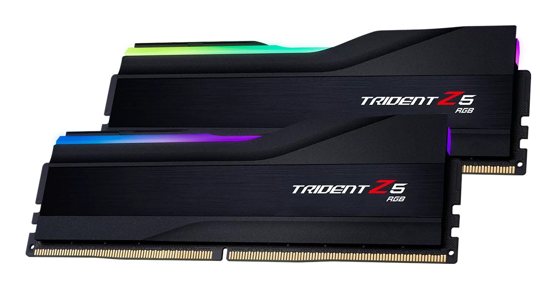 G.SKILL Memória DDR5 48GB 8200Mhz CL52 DIMM, 1.35V, Trident Z5 RGB Intel XMP (Kit of 2) PC