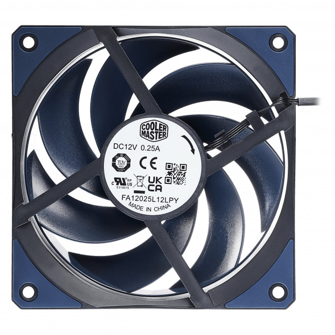 COOLER MASTER Rendszerhűtő Ventilátor MOBIUS 120, 12cm PC