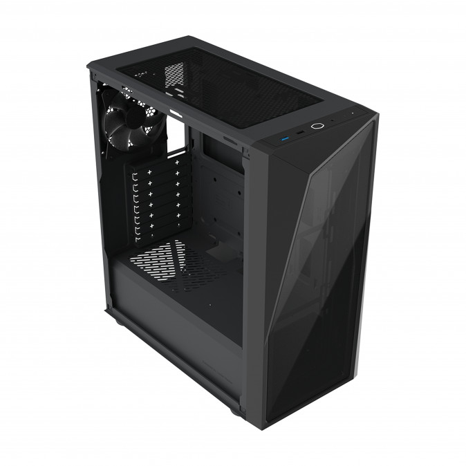 COOLER MASTER Ház Mid Tower ATX CMP 520L - Fekete PC