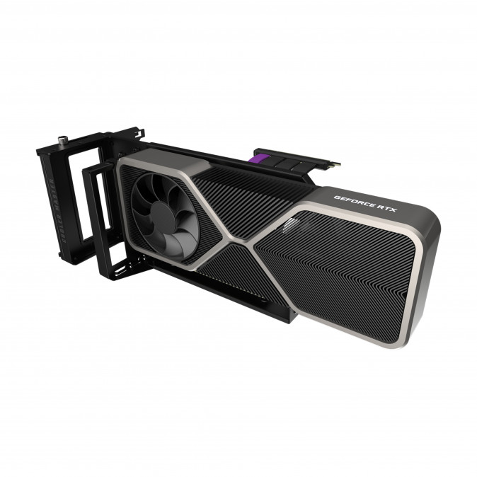 COOLER MASTER Vertikális Videokártya Tartó készlet - Fekete PC