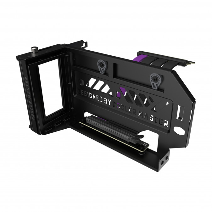COOLER MASTER Vertikális Videokártya Tartó készlet - Fekete PC