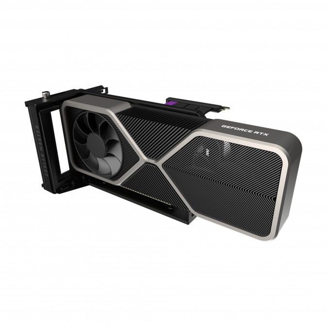 COOLER MASTER Vertikális Videokártya Tartó készlet - Fekete PC