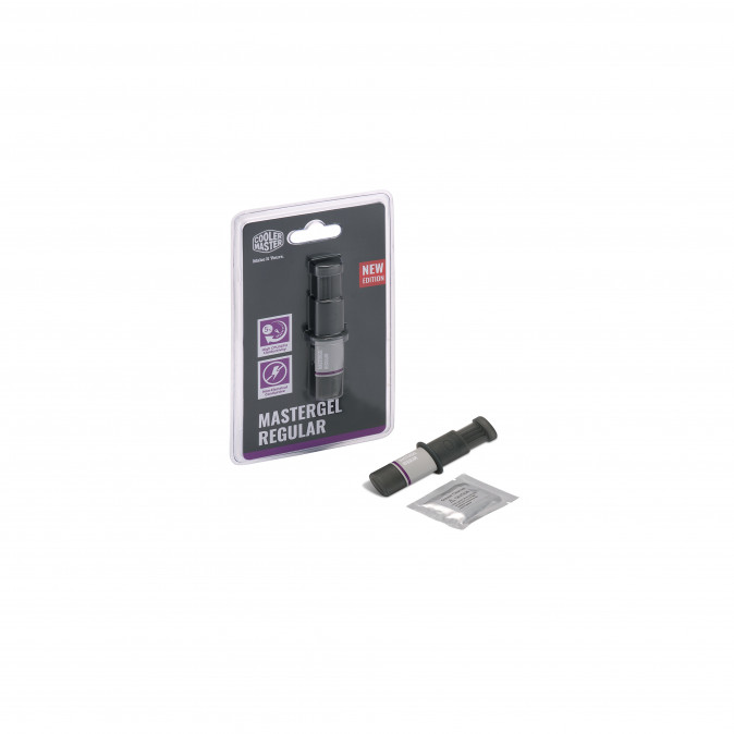 COOLER MASTER CPU Hűtőpaszta, MASTERGEL REGULAR, szürke, 1,5ml PC