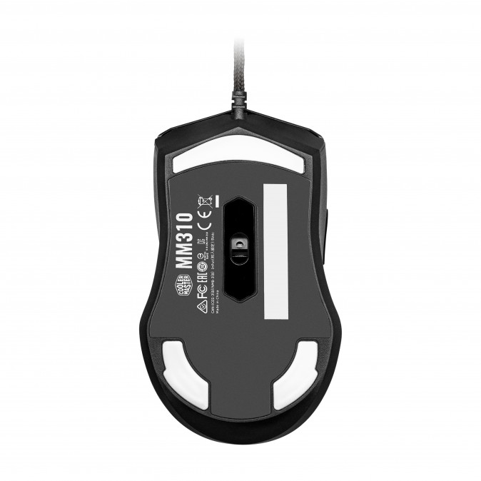 COOLER MASTER Vezetékes Gaming Egér MM310 - Fekete PC