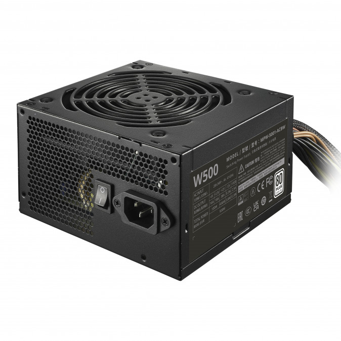 COOLER MASTER Tápegység ELITE NEX W500 500W, 12cm, 80+ Gold PC