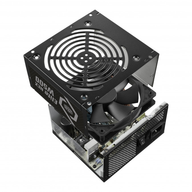 COOLER MASTER Tápegység ELITE NEX W500 500W, 12cm, 80+ Gold PC