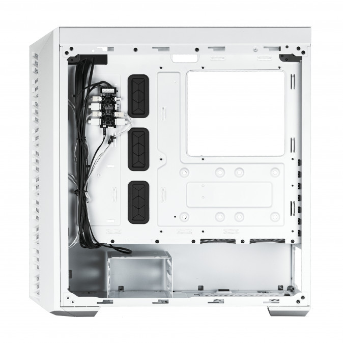 COOLER MASTER Ház Midi ATX MasterBox 520 - Fehér PC