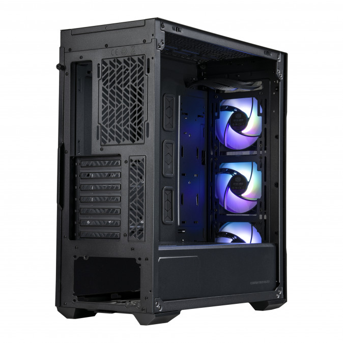 COOLER MASTER Ház Midi ATX MasterBox TD500 MESH V2 ARGB - Fekete PC