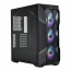 COOLER MASTER Ház Midi ATX MasterBox TD500 MESH V2 ARGB - Fekete thumbnail