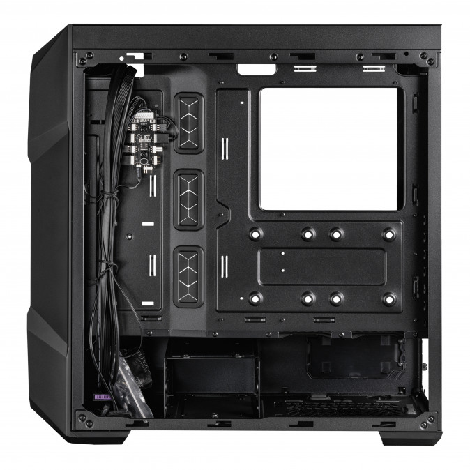 COOLER MASTER Ház Midi ATX MasterBox TD500 MESH V2 ARGB - Fekete PC