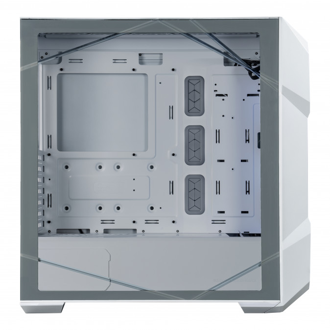 COOLER MASTER Ház Midi ATX MasterBox TD500 MESH V2 ARGB - Fehér PC