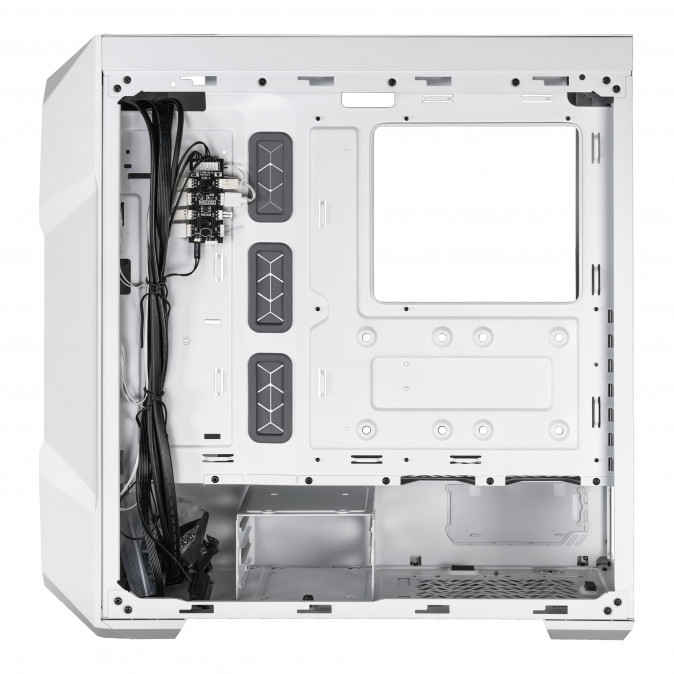 COOLER MASTER Ház Midi ATX MasterBox TD500 MESH V2 ARGB - Fehér PC