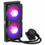 COOLER MASTER CPU hűtő MASTERLIQUID ML240L ARGB V2 (vízhűtés) - Fekete thumbnail