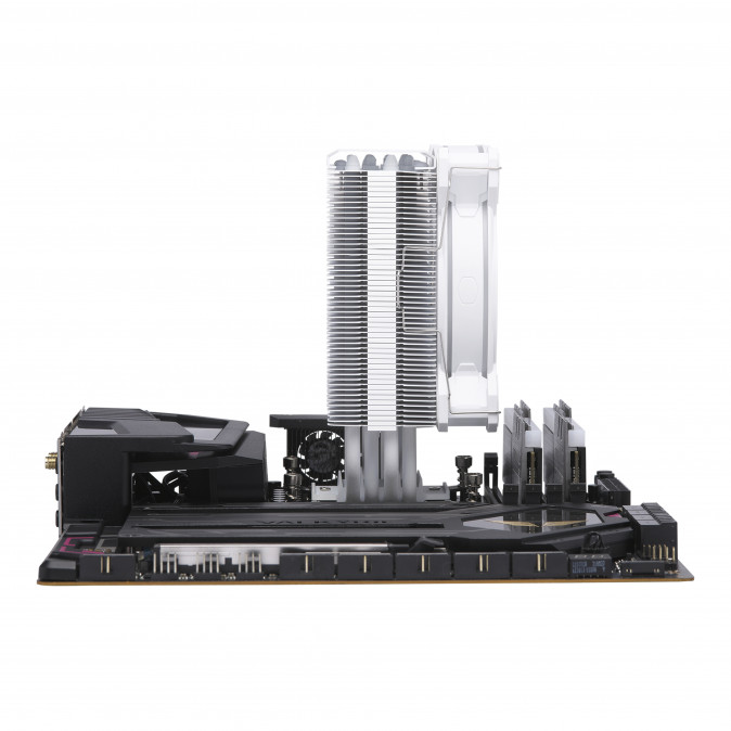 COOLER MASTER CPU hűtő HYPER 212 HALO WHITE ARGB - Fehér PC