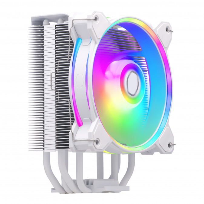 COOLER MASTER CPU hűtő HYPER 212 HALO WHITE ARGB - Fehér PC