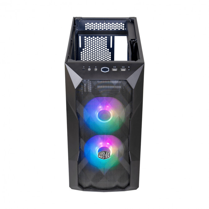 COOLER MASTER Ház Micro ATX MasterBox TD300 MESH - Fekete PC