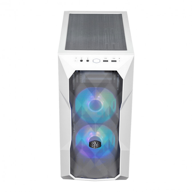 COOLER MASTER Ház Micro ATX MasterBox TD300 MESH - Fehér PC