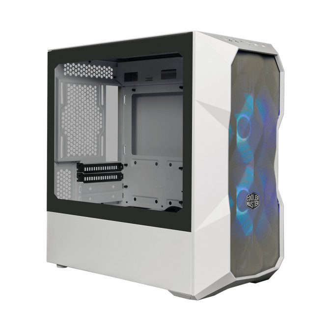COOLER MASTER Ház Micro ATX MasterBox TD300 MESH - Fehér PC