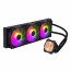 COOLER MASTER CPU hűtő MASTERLIQUID 360L CORE ARGB (vízhűtés), 3 Ventilátoros - Fekete thumbnail