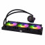 COOLER MASTER CPU hűtő MASTERLIQUID 360L CORE ARGB (vízhűtés), 3 Ventilátoros - Fekete thumbnail