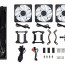 COOLER MASTER CPU hűtő MASTERLIQUID 360L CORE ARGB (vízhűtés), 3 Ventilátoros - Fekete thumbnail