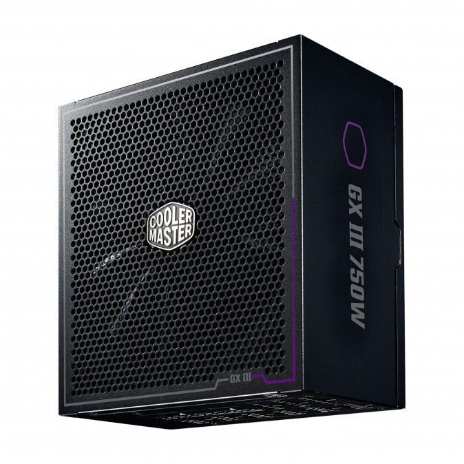 COOLER MASTER Tápegység Moduláris,  GX III GOLD 750, 750W, 13,5cm, ATX 3.0, 80+ Gold PC