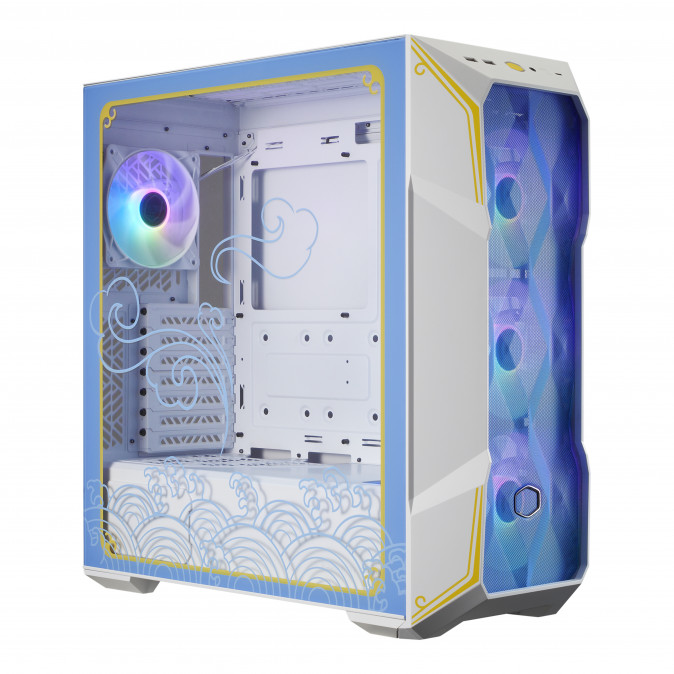 COOLER MASTER Ház ATX MasterBox TD500 MESH V2 CHUN-LI - Fehér PC
