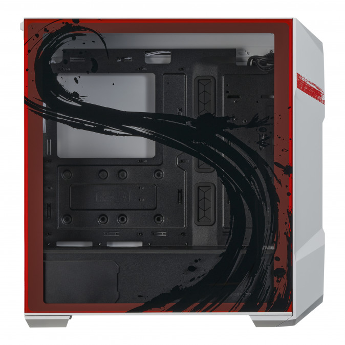 COOLER MASTER Ház Midi ATX MasterBox TD500 MESH V2 RYU - Fehér PC