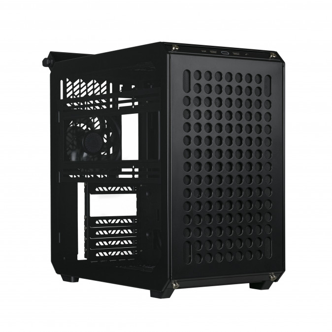 COOLER MASTER Ház Mid ATX QUBE 500 FLATPACK BLACK EDITION - Fekete PC
