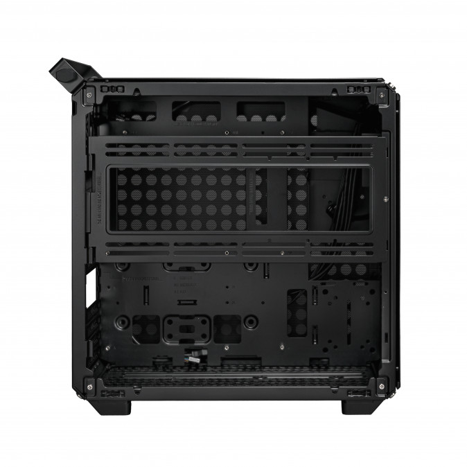 COOLER MASTER Ház Mid ATX QUBE 500 FLATPACK BLACK EDITION - Fekete PC