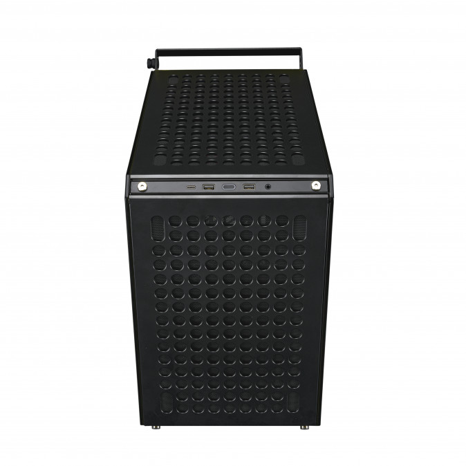 COOLER MASTER Ház Mid ATX QUBE 500 FLATPACK BLACK EDITION - Fekete PC
