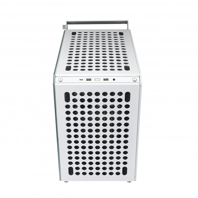 COOLER MASTER Ház Mid ATX QUBE 500 FLATPACK WHITE EDITION - Fehér PC