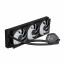 COOLER MASTER CPU hűtő MASTERLIQUID 360 ATMOS (vízhűtés), 3 Ventilátoros, ARGB Gen2 - Fekete thumbnail