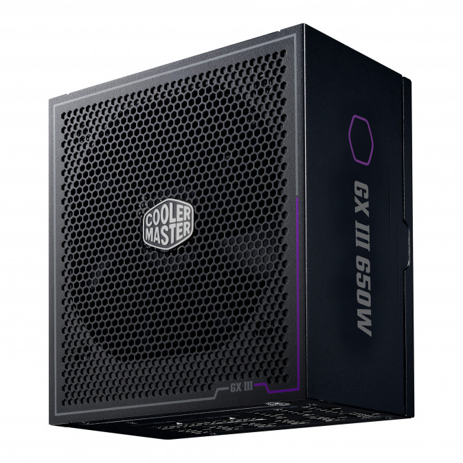 COOLER MASTER Tápegység Moduláris, GX III GOLD 650, 650W, 13,5cm, ATX 3.0, 80+ Gold PC