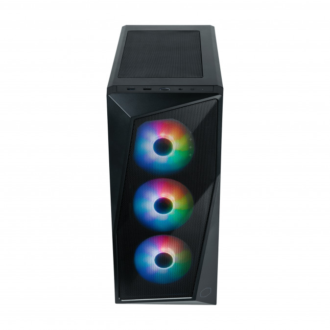 COOLER MASTER Ház Mid Tower ATX CMP 520 - Fekete PC