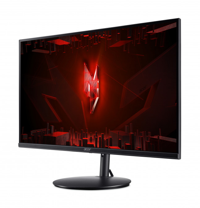 ACER IPS Nitro Monitor XF240YX1biiph, 23,8", 16:9 FHD, 200Hz, FreeSync, 1ms, 250nits, 2xHDMI, DP, fekete PC