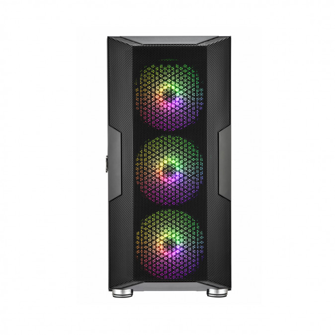 FSP CUT592 táp nélküli ablakos Full Tower számítógépház fekete PC