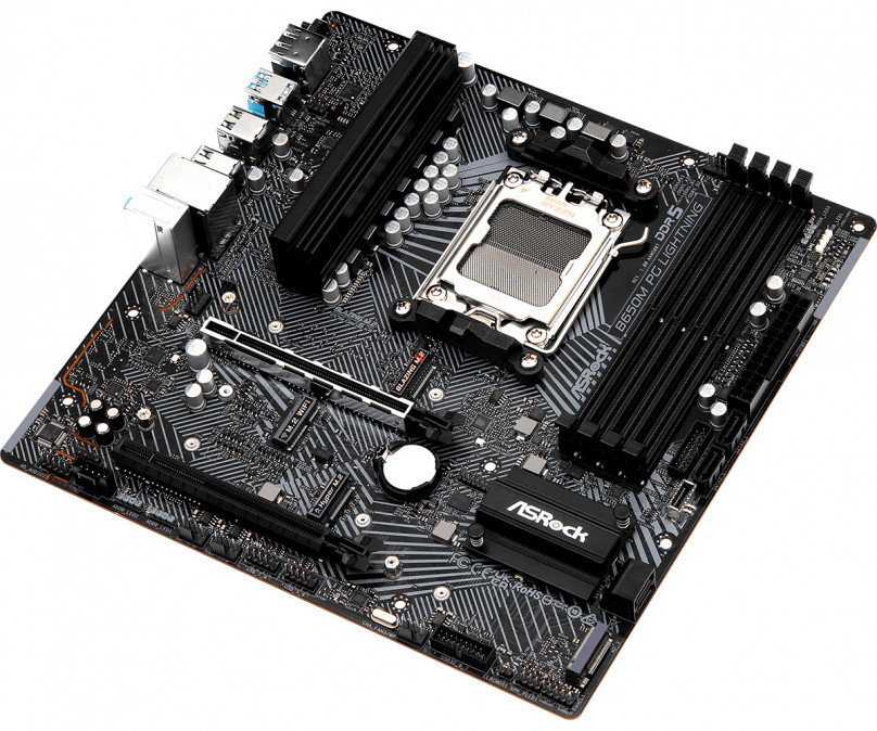 ASROCK Alaplap AM5 B650M PG LIGHTNING AMD B650, mATX PC