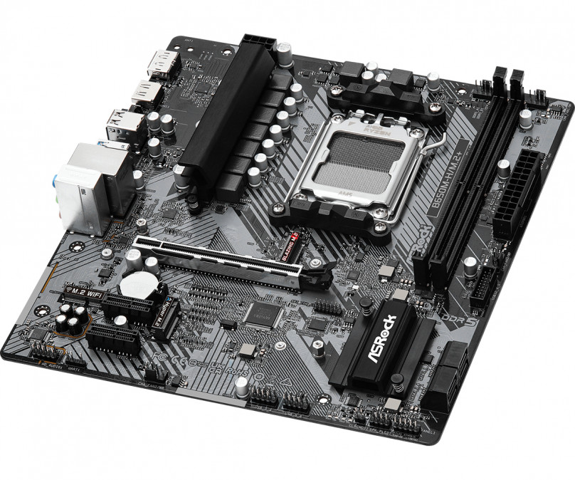 ASROCK Alaplap AM5 B650M-H/M.2+ AMD B650, mATX PC