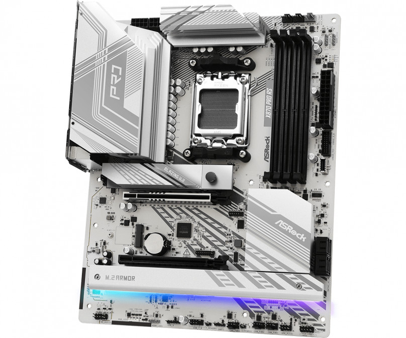 ASROCK Alaplap AM5 X870 PRO RS AMD X870, ATX PC