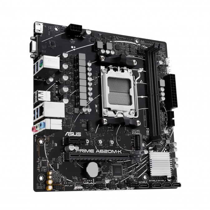 ASUS Alaplap AM5 PRIME A620M-K AMD A620, mATX PC