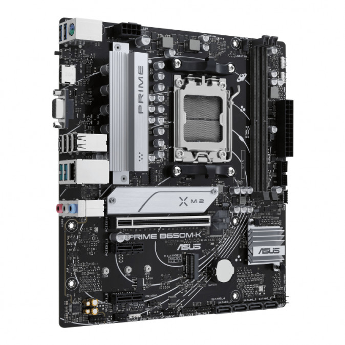 ASUS Alaplap AM5 PRIME B650M-K AMD B650, mATX PC