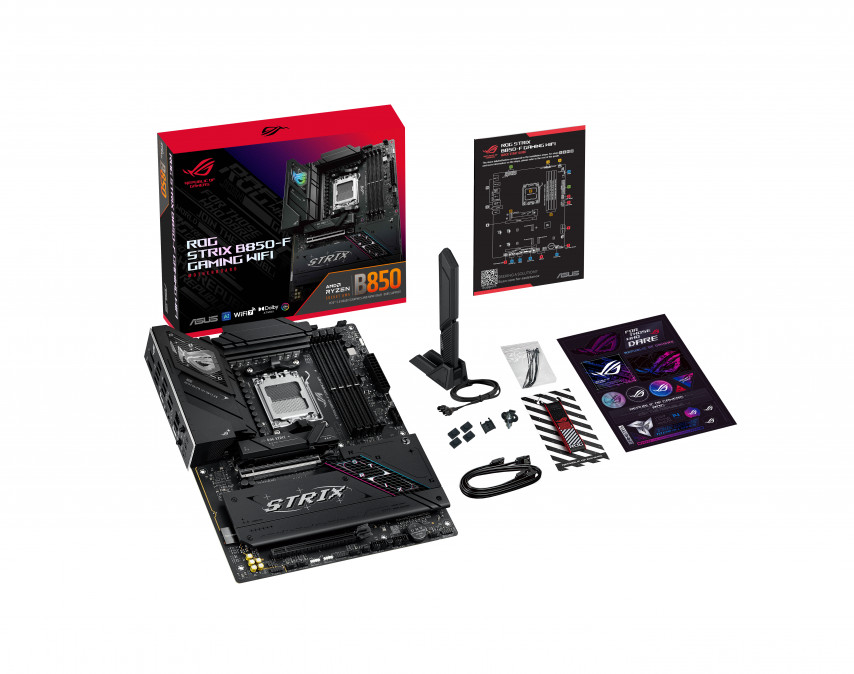 ASUS Alaplap AM5 ROG STRIX B850-F GAMING WIFI AMD B850, ATX PC
