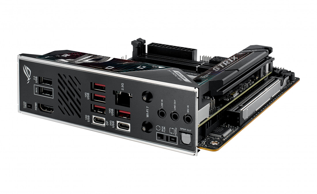 ASUS Alaplap AM5 ROG STRIX B850-I GAMING WIFI AMD B850, mini-ITX PC