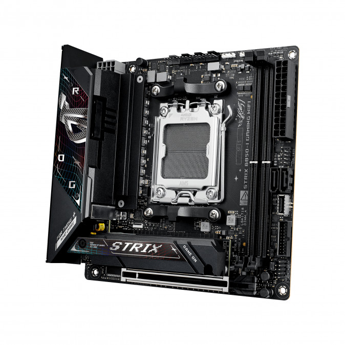 ASUS Alaplap AM5 ROG STRIX B850-I GAMING WIFI AMD B850, mini-ITX PC